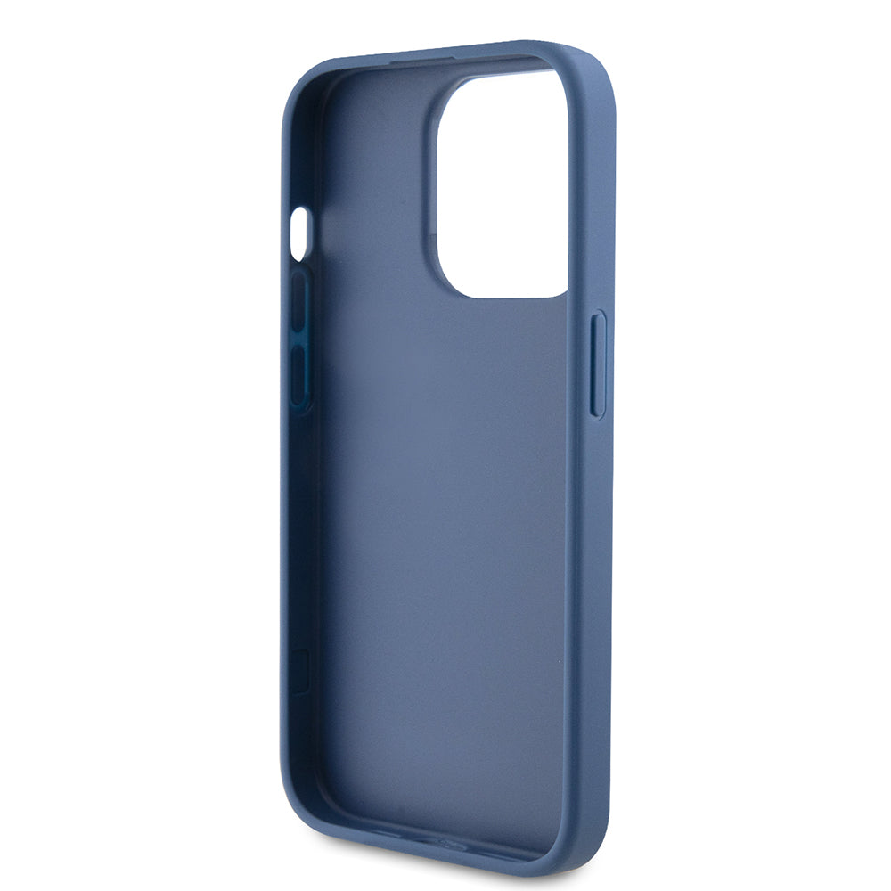 Husa pentru Apple iPhone 15 Pro, Guess, 4G Stripe, Albastra