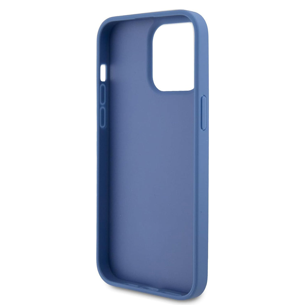Husa pentru Apple iPhone 15 Pro, Guess, Crossbody 4G Metal Logo, Albastra