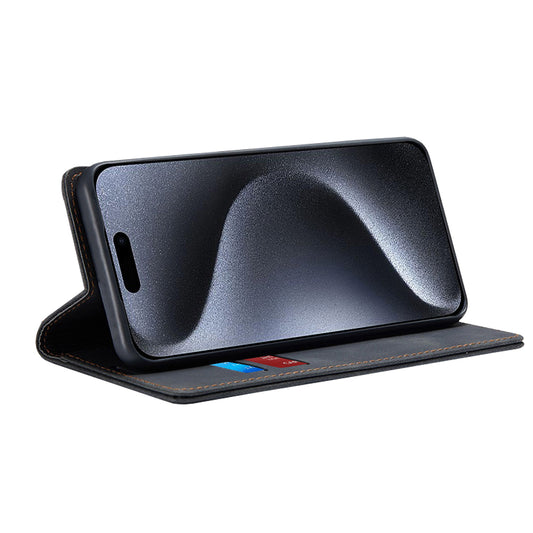 Husa pentru Apple iPhone 15 Pro, Techsuit, Confy, Neagra