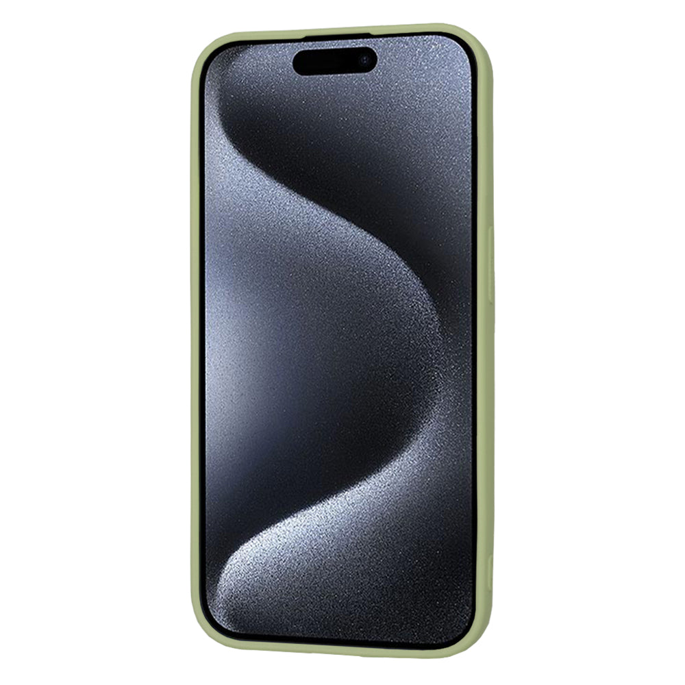 Husa pentru Apple iPhone 15 Pro, Techsuit, SoftFlex, Matcha