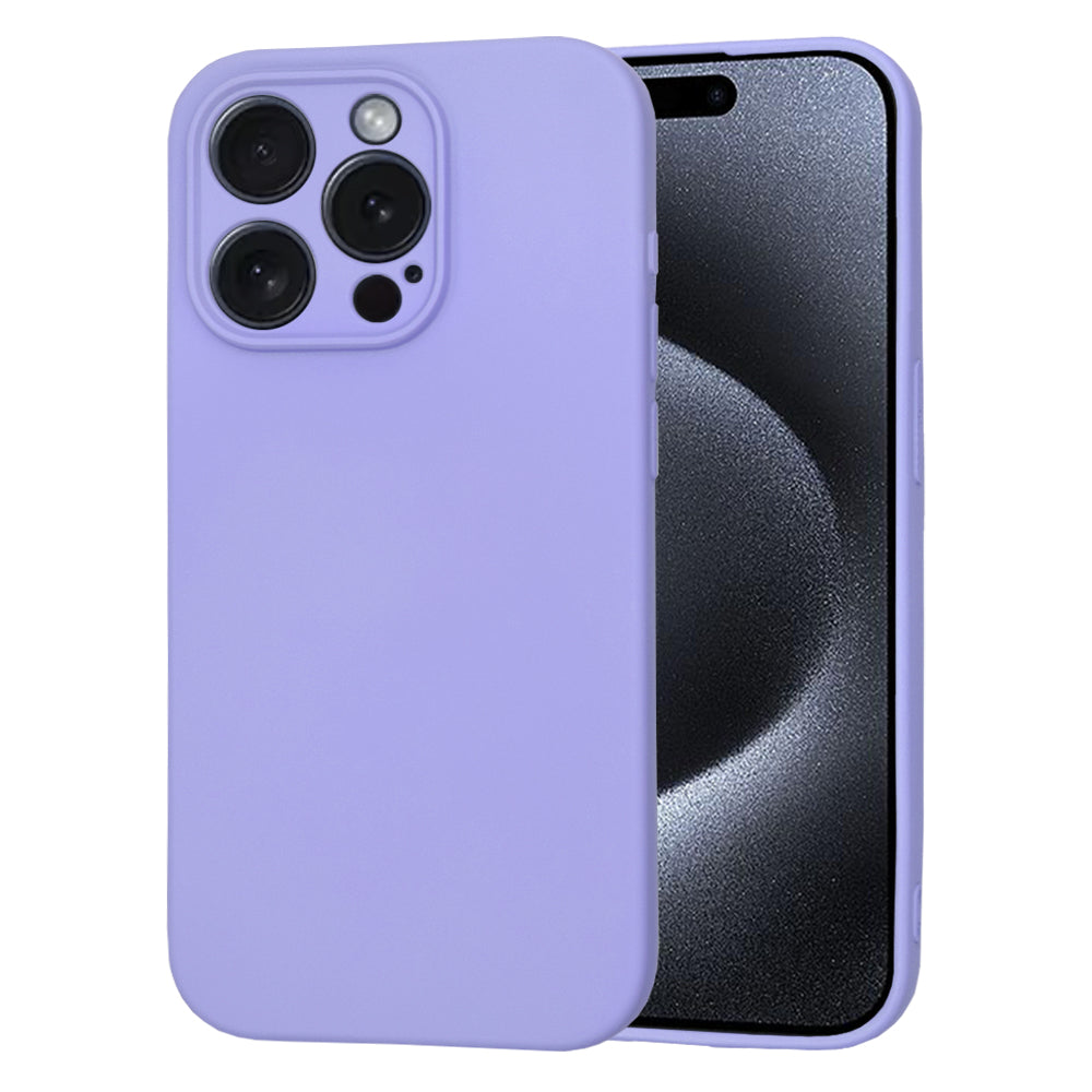 Husa pentru Apple iPhone 15 Pro, Techsuit, SoftFlex, Mov Deschis