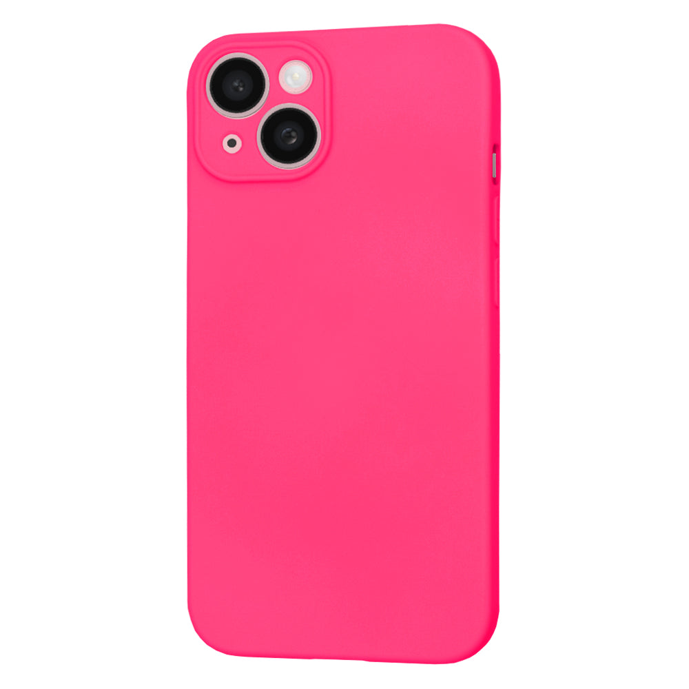 Husa pentru Apple iPhone 15, Techsuit, SoftFlex, Roz Inchis