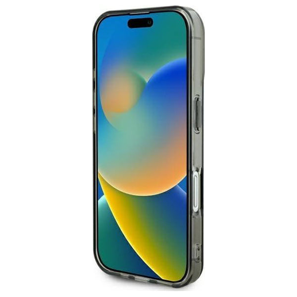 Husa pentru Apple iPhone 16 Plus, Guess, IML Heart, Neagra