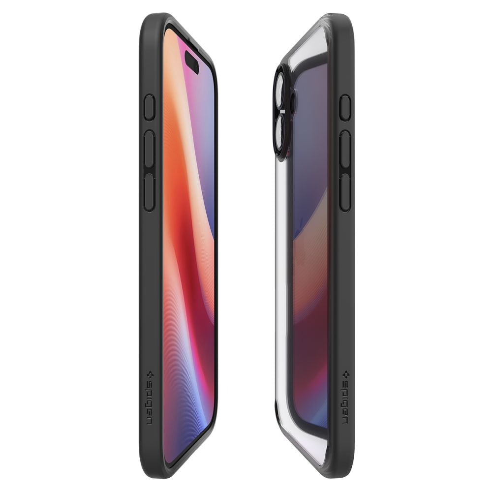 Husa pentru Apple iPhone 16 Plus, Spigen, Ultra Hybrid, Neagra Mata