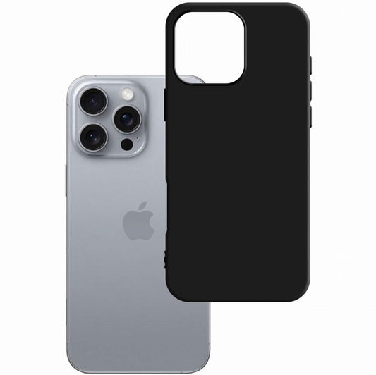 Husa pentru Apple iPhone 16 Pro, 3MK, Neagra Mata
