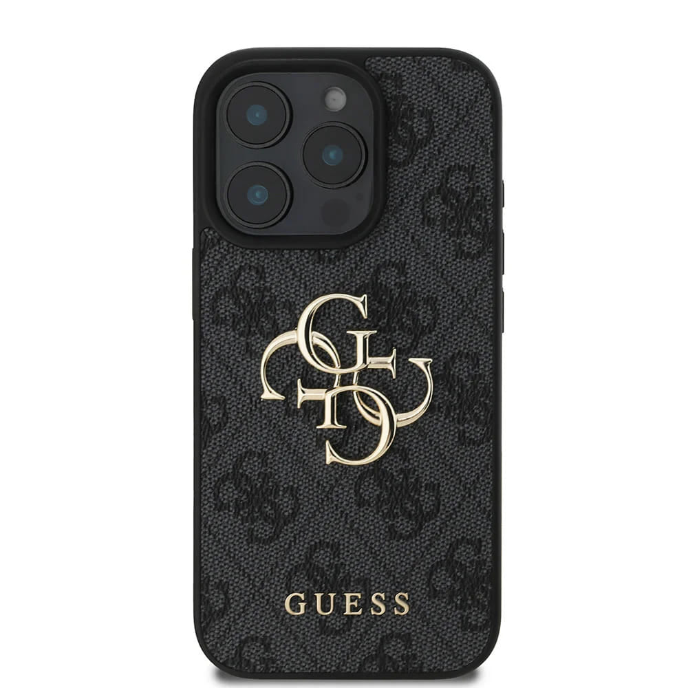 Husa pentru Apple iPhone 16 Pro Max, Guess, 4G Big Logo, Neagra