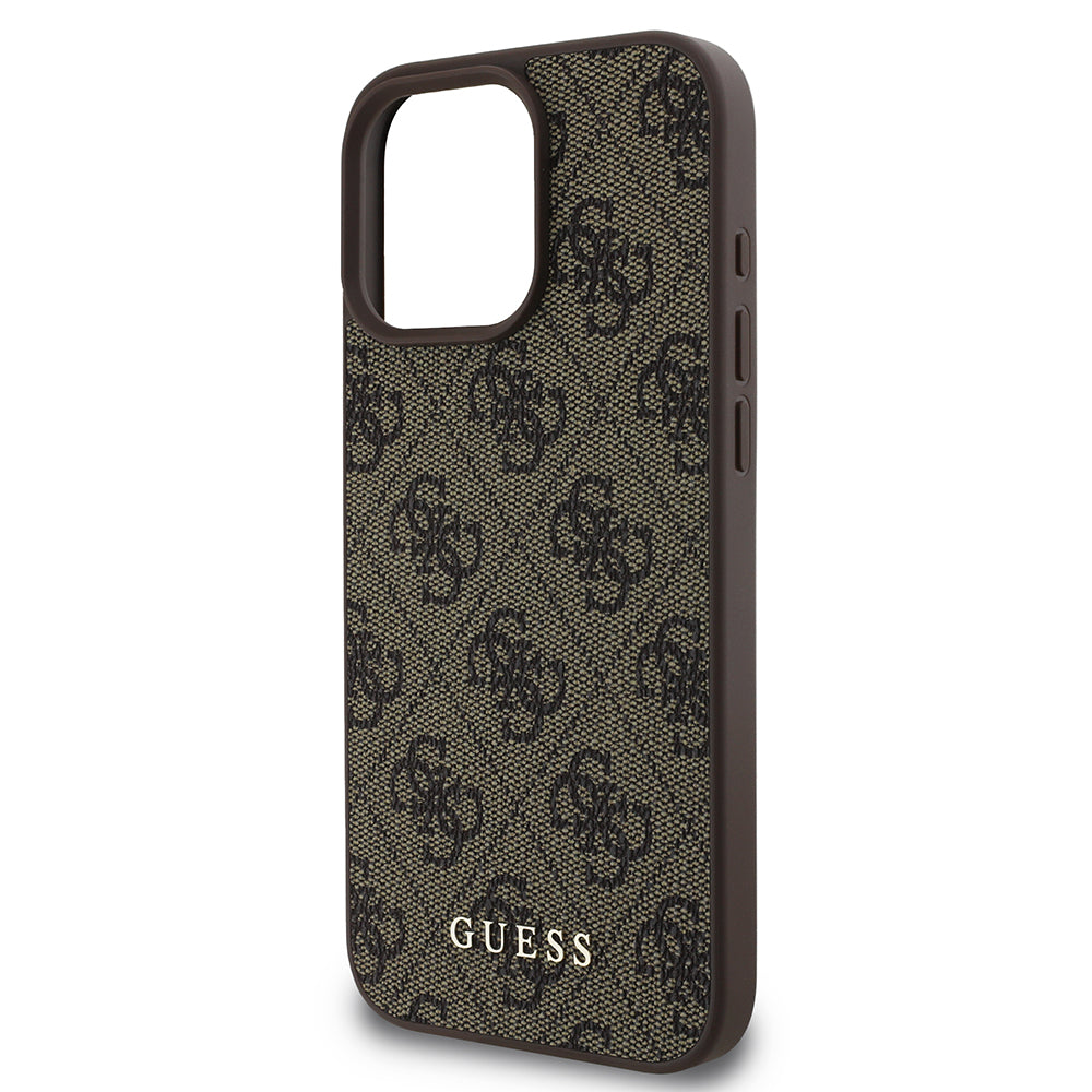 Husa pentru Apple iPhone 16 Pro Max, Guess, 4G Classic, Neagra