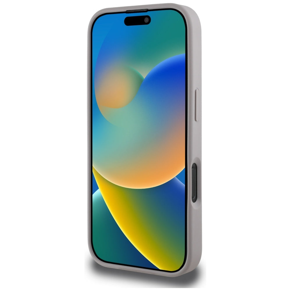 Husa pentru Apple iPhone 16 Pro Max, Guess, 4G Grained Roses Big Logo, Mov