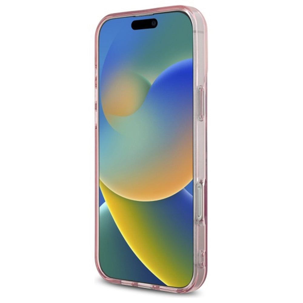 Husa pentru Apple iPhone 16 Pro Max, Guess, IML Heart, Roz