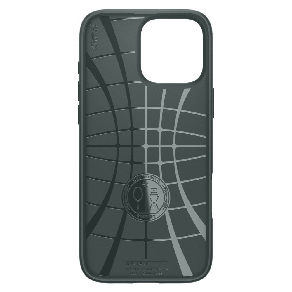 Husa pentru Apple iPhone 16 Pro Max, Spigen, Liquid Air, Verde