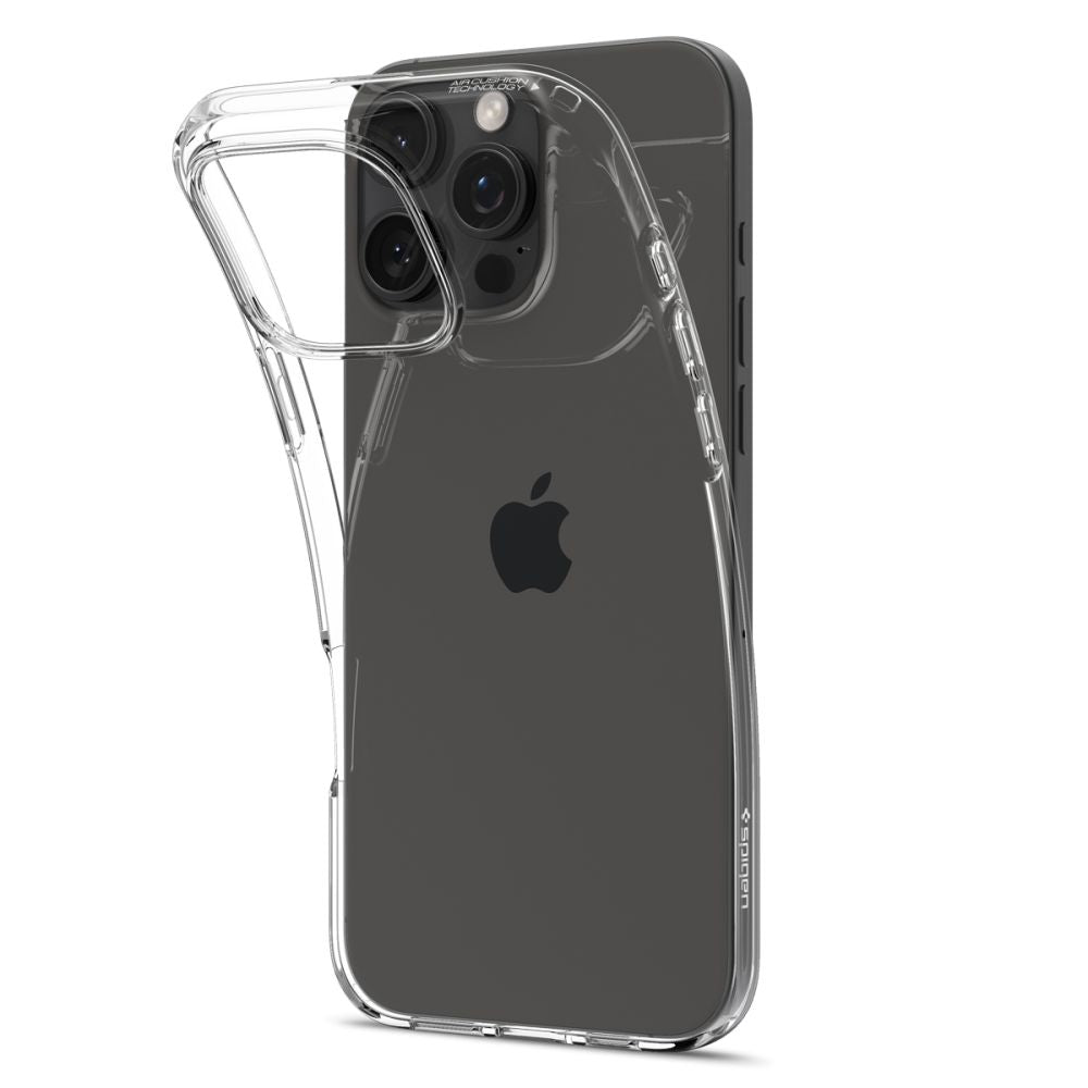 Husa pentru Apple iPhone 16 Pro, Spigen, Liquid Crystal, Transparenta ACS08112