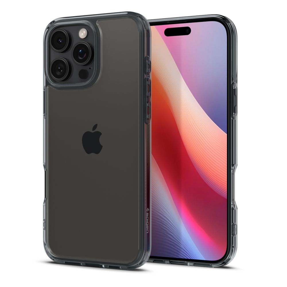 Husa pentru Apple iPhone 16 Pro, Spigen, Ultra Hybrid, Fumurie ACS08123