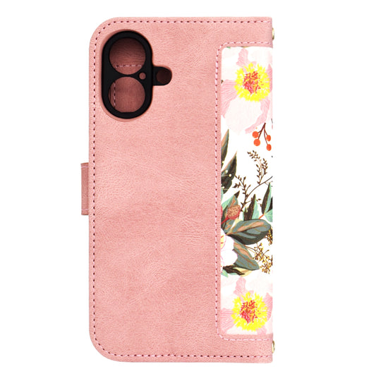 Husa pentru Apple iPhone 16, Techsuit, FlipCraft, Roz