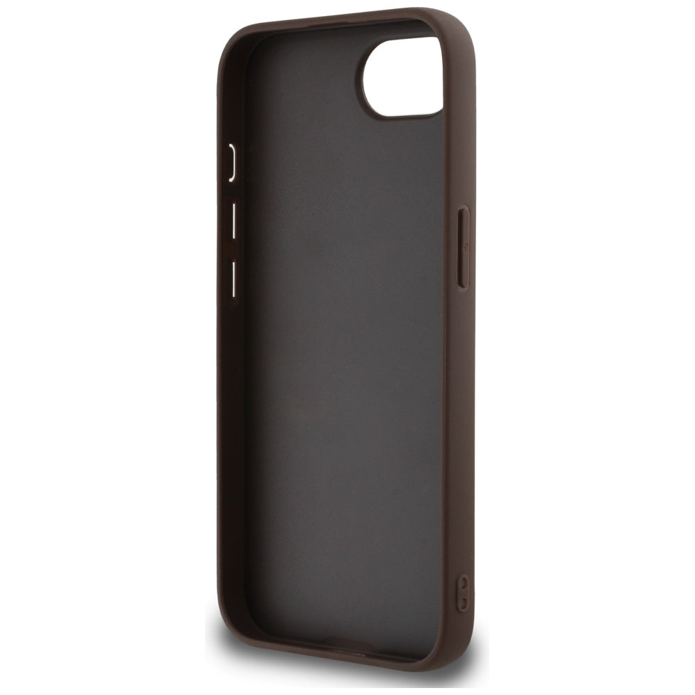 Husa pentru Apple iPhone 17e / 16e, Guess, 4G Big Logo, Maro