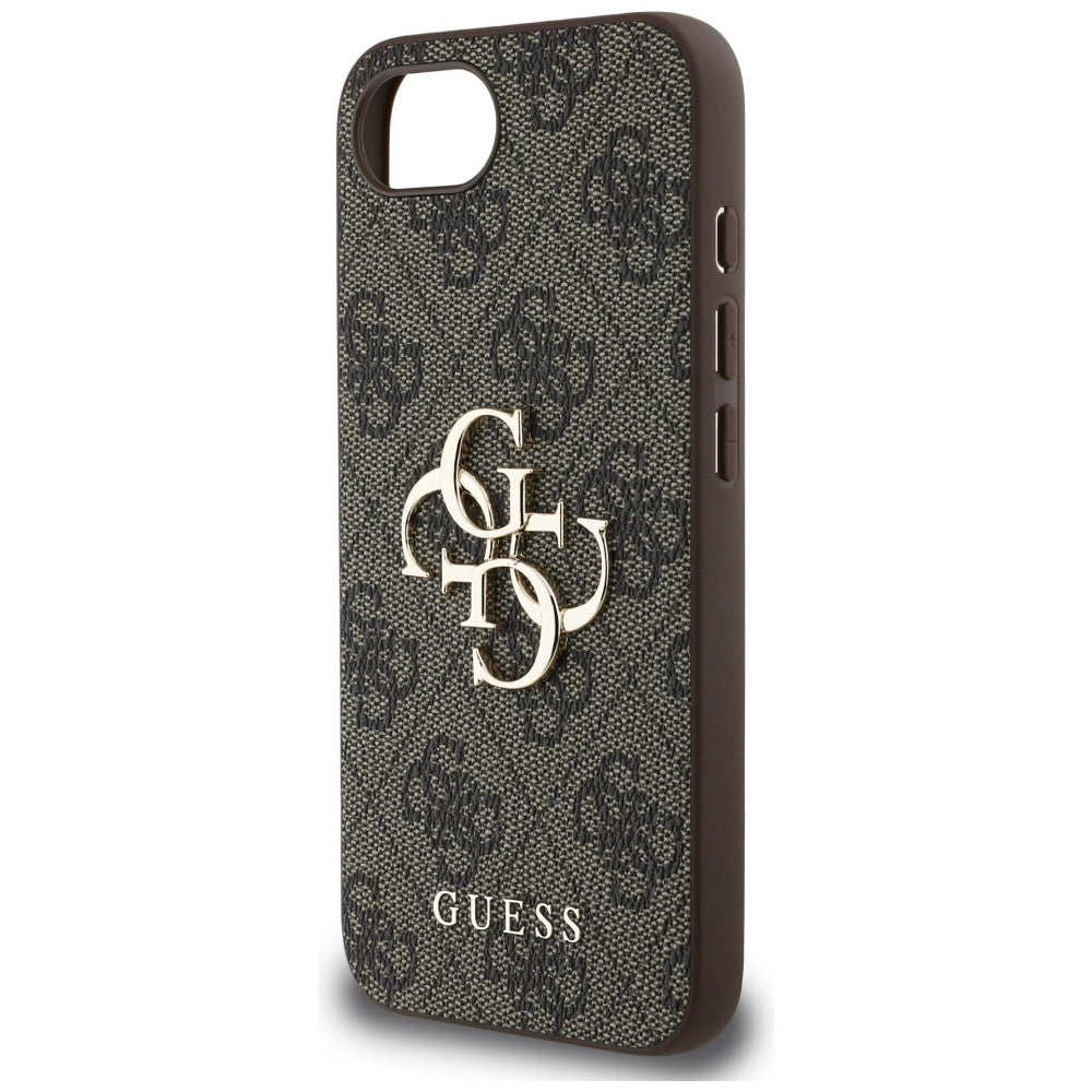 Husa pentru Apple iPhone 17e / 16e, Guess, 4G Big Logo, Maro