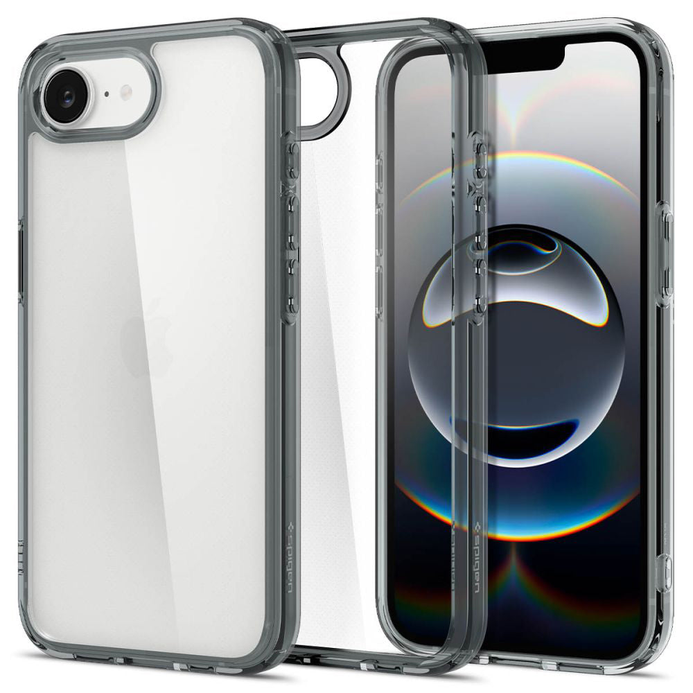 Husa pentru Apple iPhone 17e / 16e, Spigen, Ultra Hybrid, Fumurie ACS09531