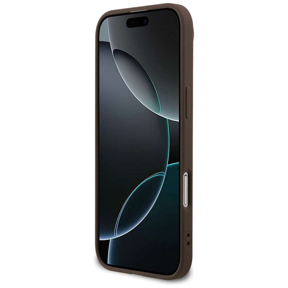 Husa pentru Apple iPhone 17 Air, Guess, 4G Classic, Maro