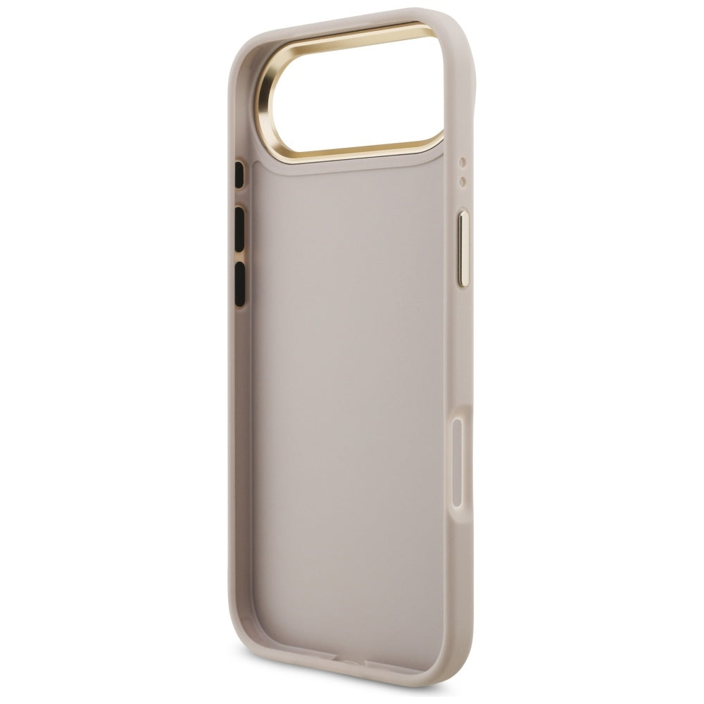 Husa pentru Apple iPhone 17 Air, Guess, Big 4G Logo Classic, Roz Aurie