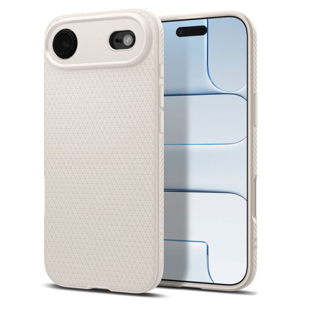 Husa pentru Apple iPhone 17 Air, Spigen, Liquid Air, Bej