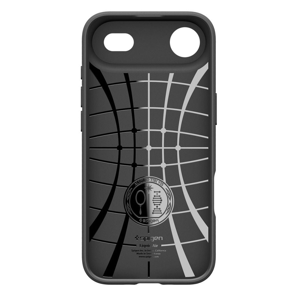 Husa pentru Apple iPhone 17 Air, Spigen, Liquid Air, Neagra Mata ACS10302