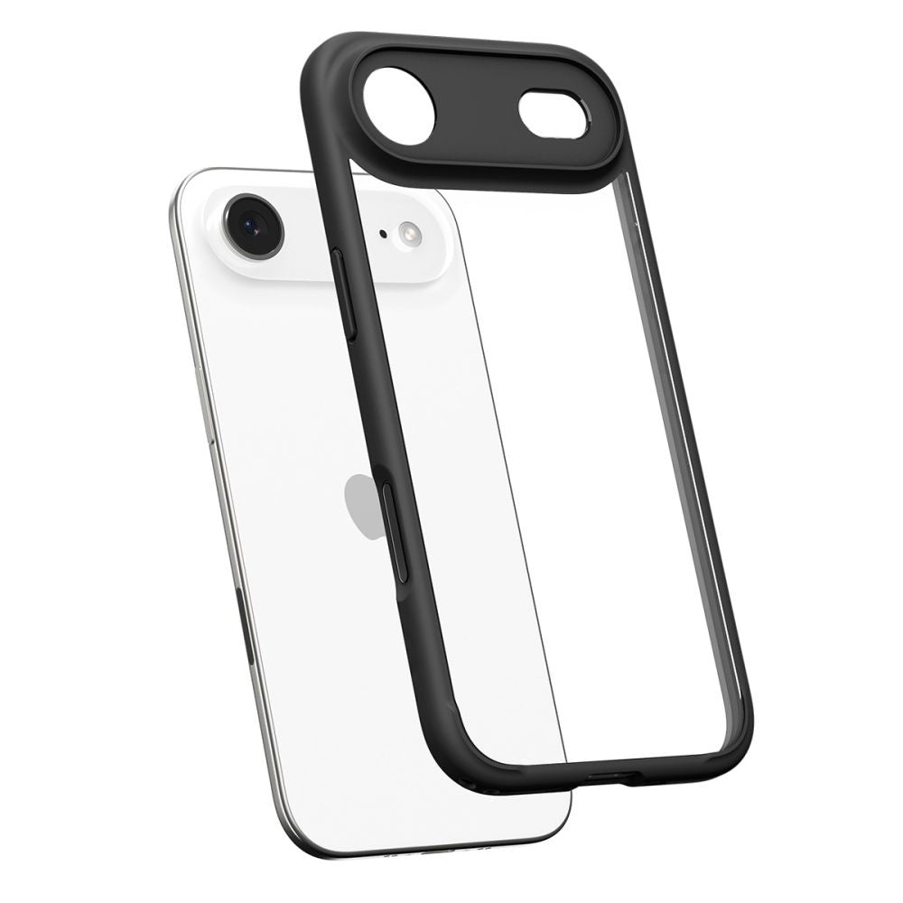 Husa pentru Apple iPhone 17 Air, Spigen, Ultra Hybrid, Neagra Mata ACS10310