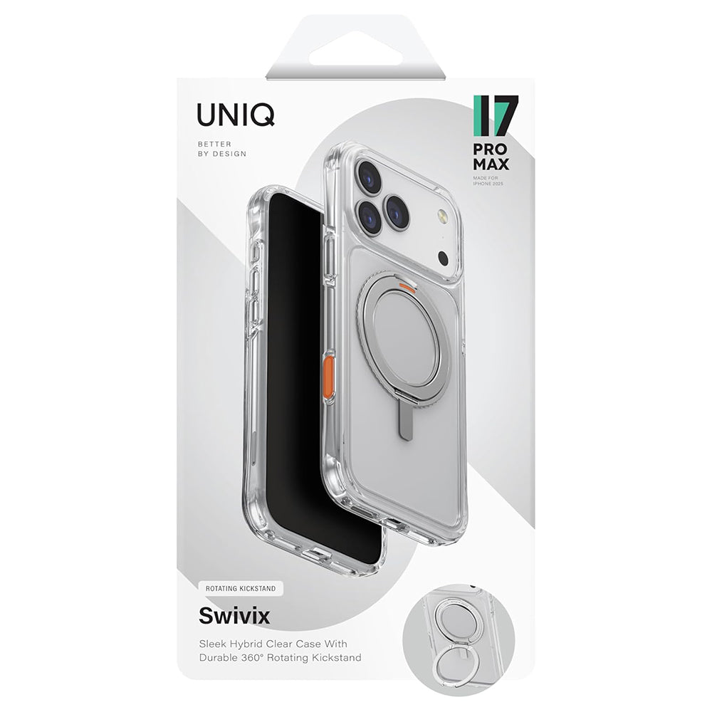 Husa pentru Apple iPhone 17 Air, UNIQ, Swivix, Aurie