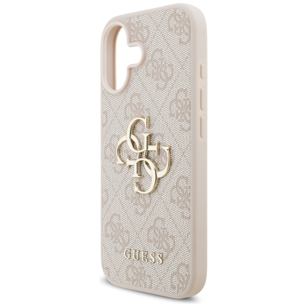 Husa pentru Apple iPhone 17, Guess, 4G Big Logo, Roz