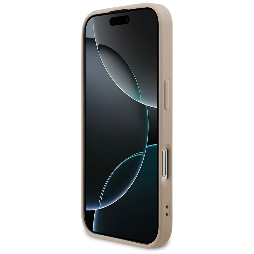 Husa pentru Apple iPhone 17, Guess, 4G Classic, Roz