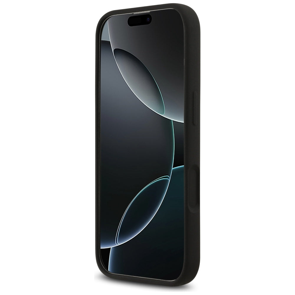 Husa pentru Apple iPhone 17, Guess, Big 4G Script, Neagra
