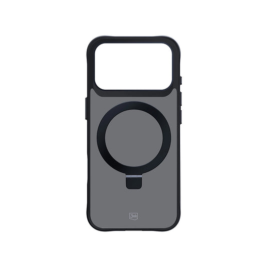 Husa pentru Apple iPhone 17 Pro, 3MK, Smoke MagStand, Neagra