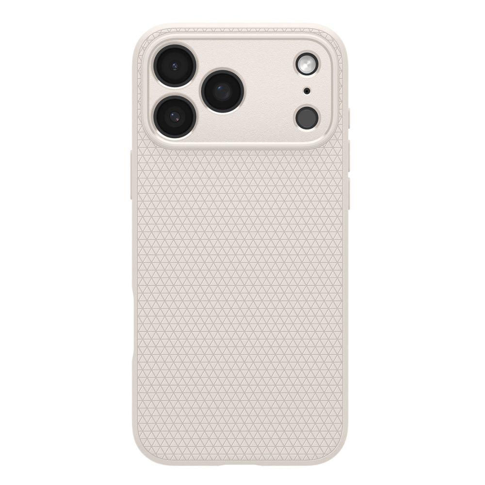 Husa pentru Apple iPhone 17 Pro Max, Spigen, Liquid Air, Bej