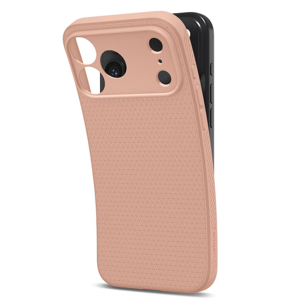Husa pentru Apple iPhone 17 Pro Max, Spigen, Liquid Air, Roz ACS10269