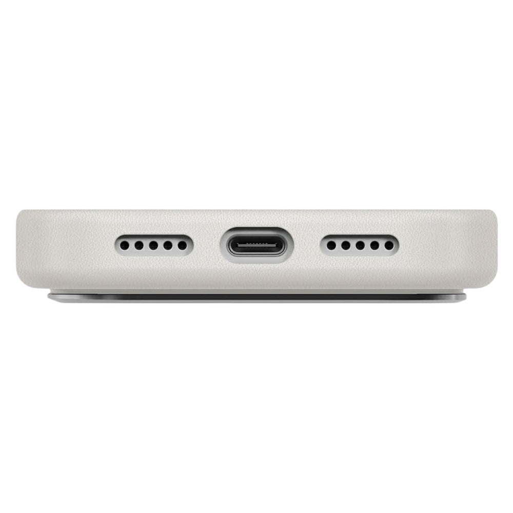 Husa pentru Apple iPhone 17 Pro, UNIQ, Lyden Leatherette, Gri