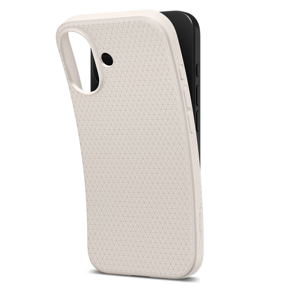 Husa pentru Apple iPhone 17, Spigen, Liquid Air, Bej ACS10372