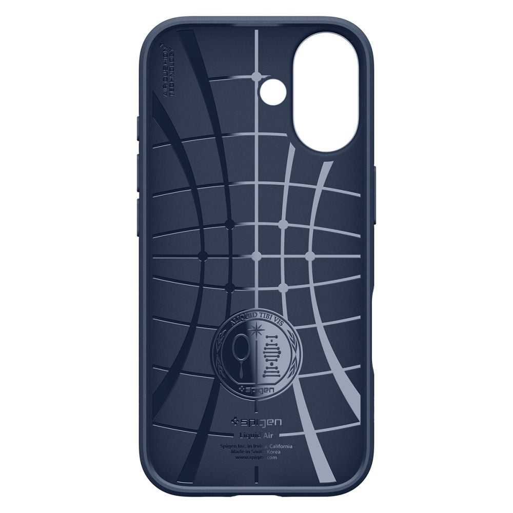Husa pentru Apple iPhone 17, Spigen, Liquid Air, Bleumarin ACS10370