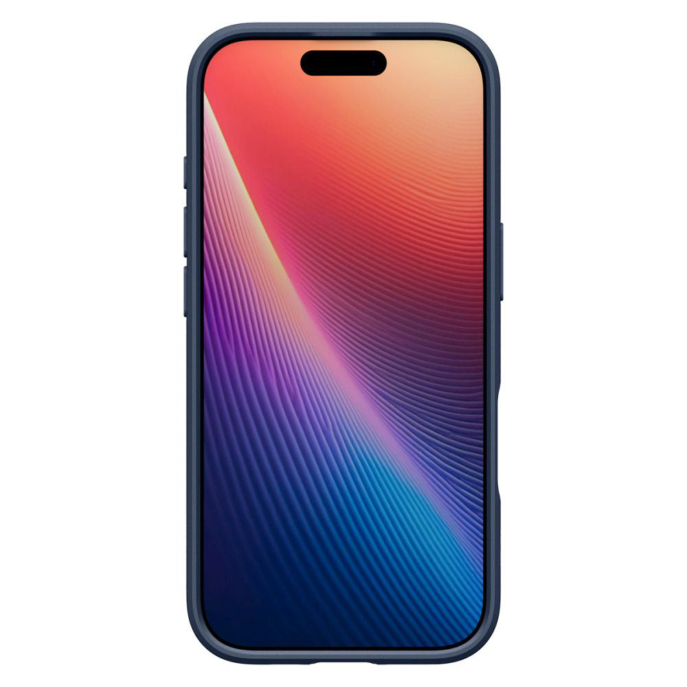 Husa pentru Apple iPhone 17, Spigen, Liquid Air, Bleumarin ACS10370