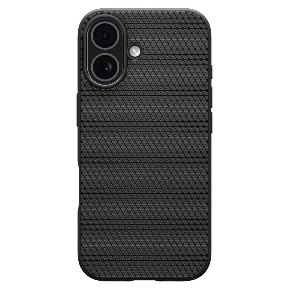 Husa pentru Apple iPhone 17, Spigen, Liquid Air, Neagra Mata ACS10369