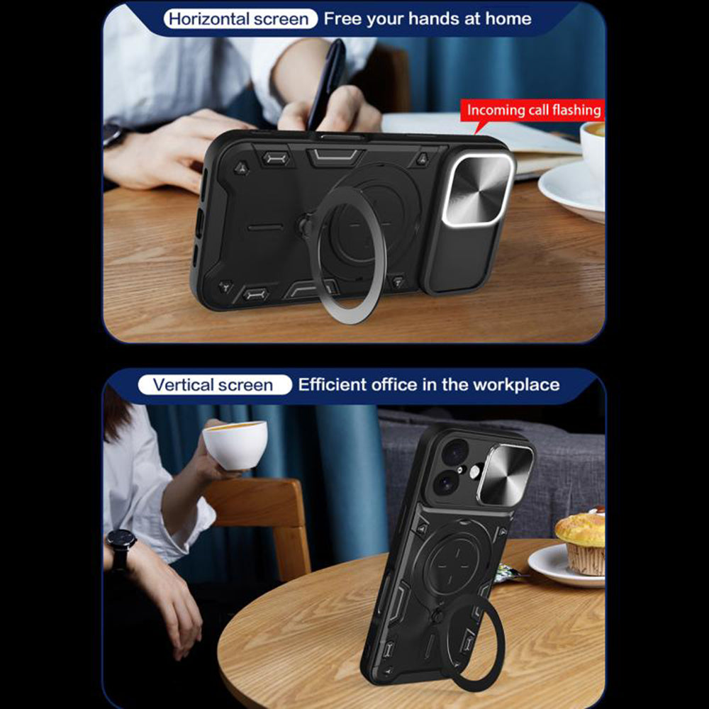 Husa pentru Apple iPhone 17, Techsuit, CamGuard Pro, Mov