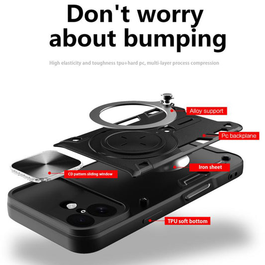 Husa pentru Apple iPhone 17, Techsuit, CamGuard Pro, Rosie