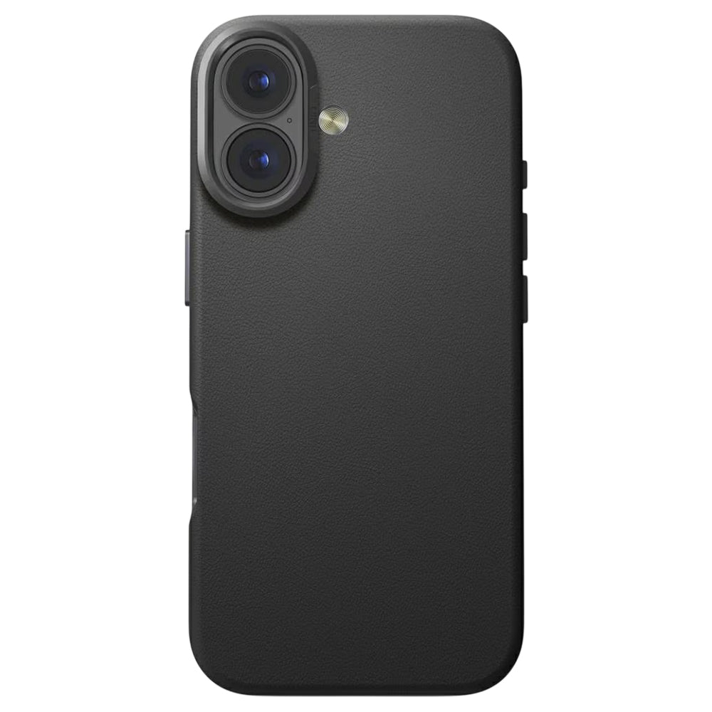 Husa pentru Apple iPhone 17, UNIQ, Lyden Leatherette, Neagra