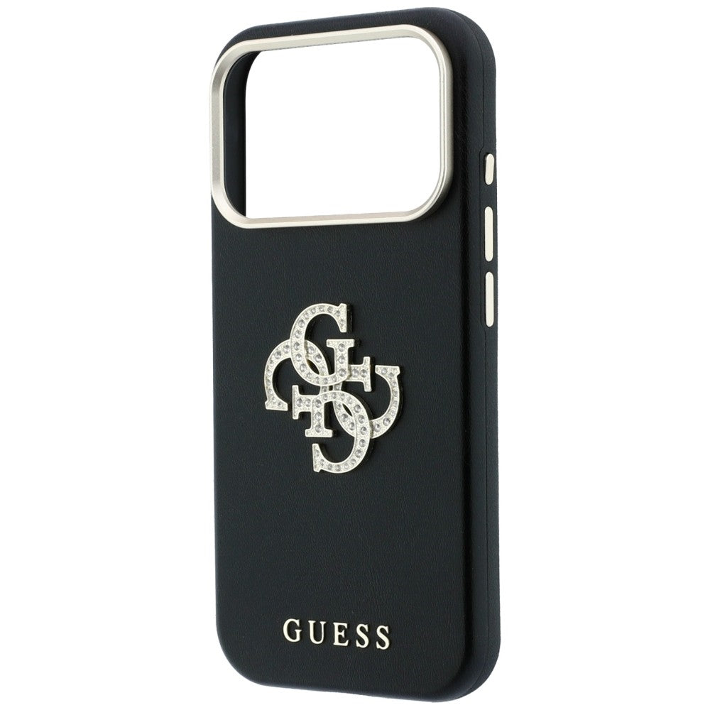Husa pentru Apple iPhone 18 Pro / 17 Pro, Guess, Smooth Big Strass Logo, Visinie