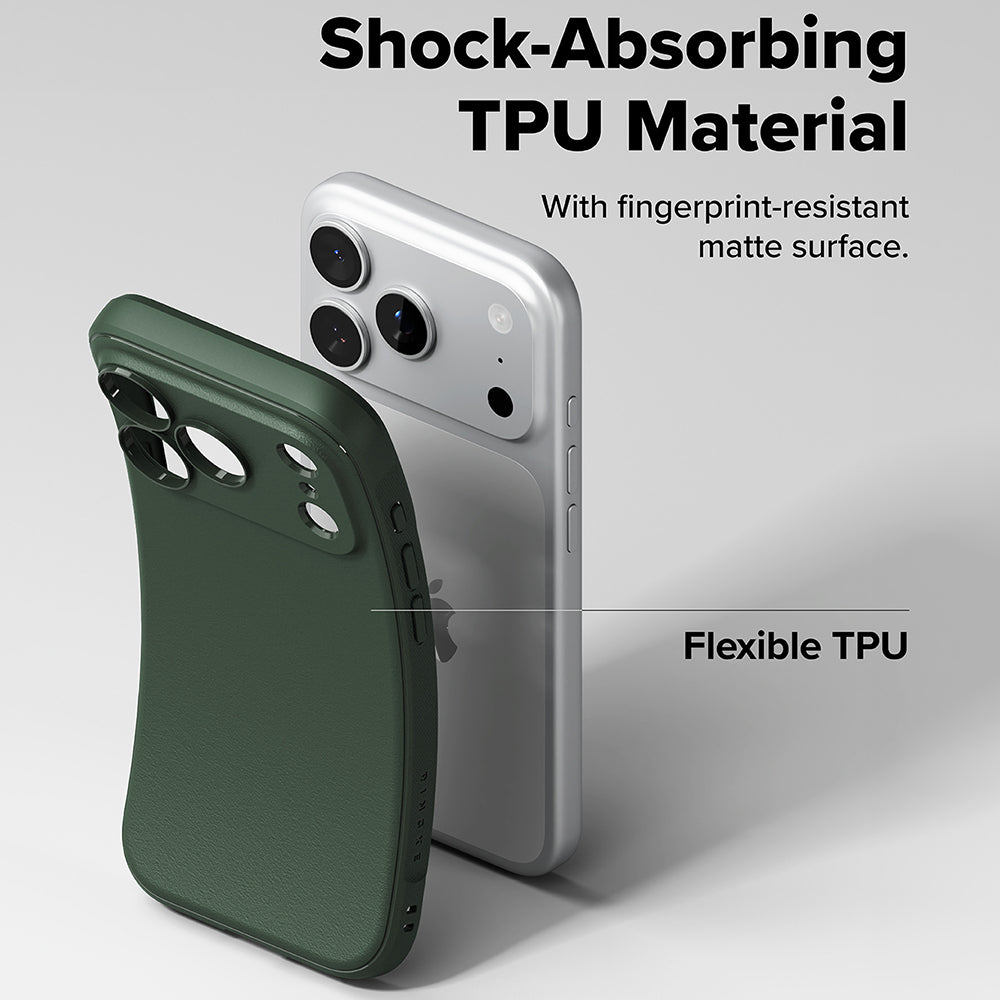 Husa pentru Apple iPhone 18 Pro / 17 Pro, Ringke, Onyx, Verde Inchis