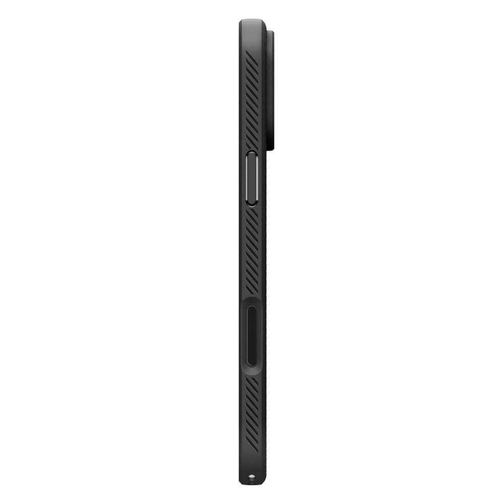 Husa pentru Apple iPhone 18 Pro / 17 Pro, Spigen, Liquid Air, Neagra Mata ACS12149