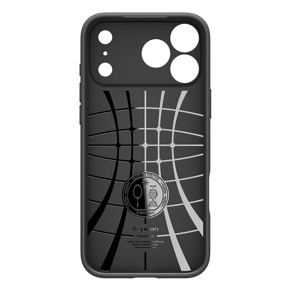 Husa pentru Apple iPhone 18 Pro / 17 Pro, Spigen, Liquid Air, Neagra Mata ACS12149