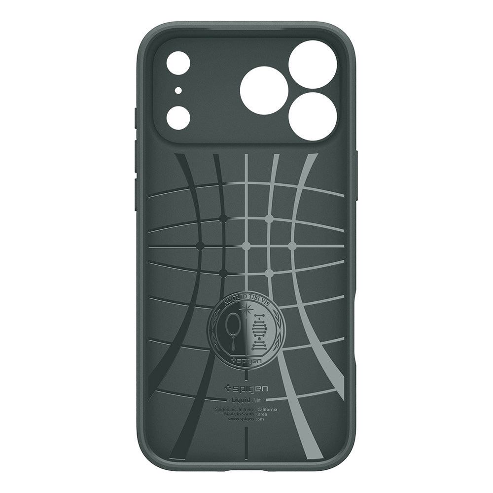 Husa pentru Apple iPhone 18 Pro / 17 Pro, Spigen, Liquid Air, Verde ACS12151