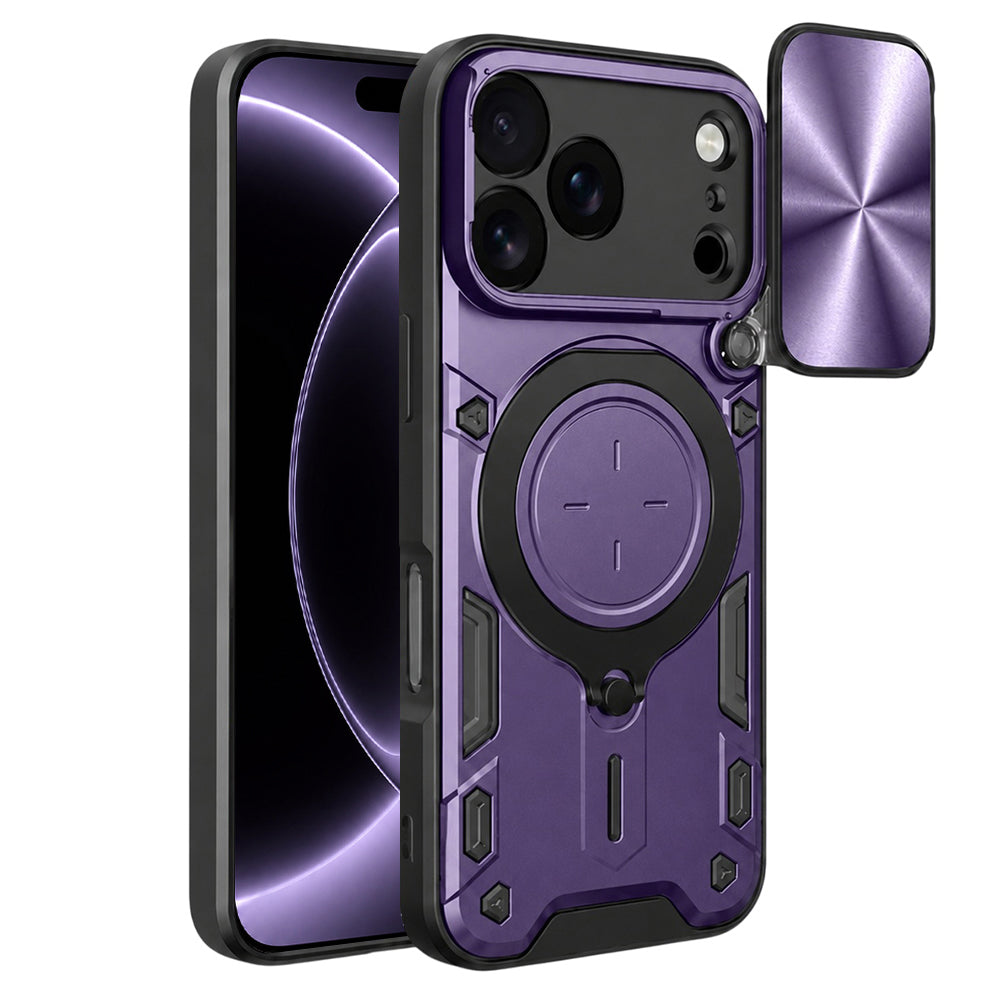 Husa pentru Apple iPhone 18 Pro / 17 Pro, Techsuit, CamGuard Pro, Mov
