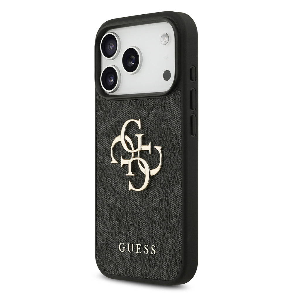 Husa pentru Apple iPhone 18 Pro Max / 17 Pro Max, Guess, 4G Big Logo, Neagra