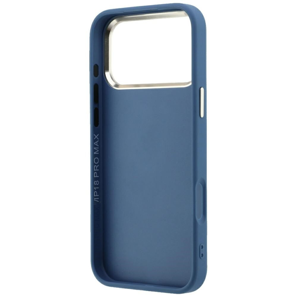 Husa pentru Apple iPhone 18 Pro Max / 17 Pro Max, Guess, 4G Big Resin Logo, Albastra