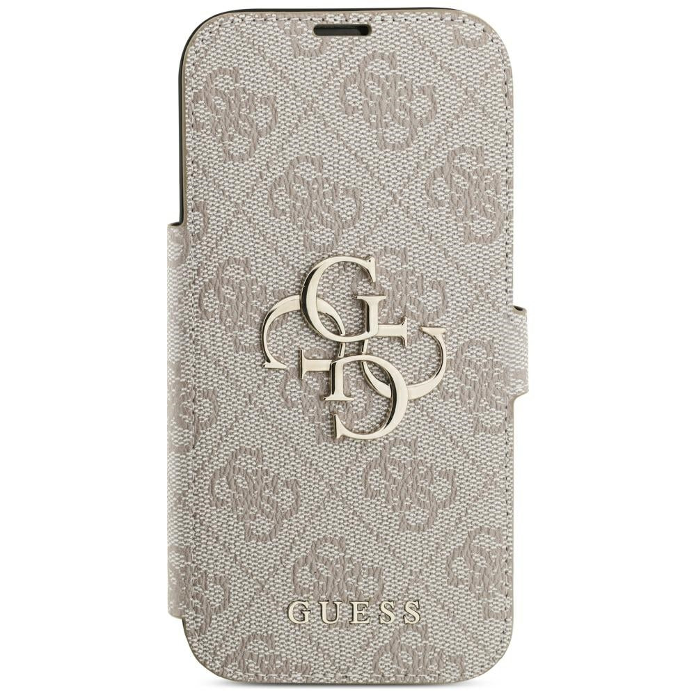Husa pentru Apple iPhone 18 Pro Max / 17 Pro Max, Guess, 4G Metal Logo, Roz