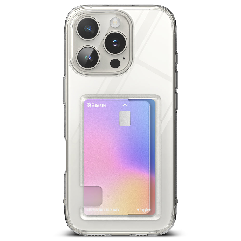 Husa pentru Apple iPhone 16 Pro Max, Ringke, Fusion Card, Transparenta